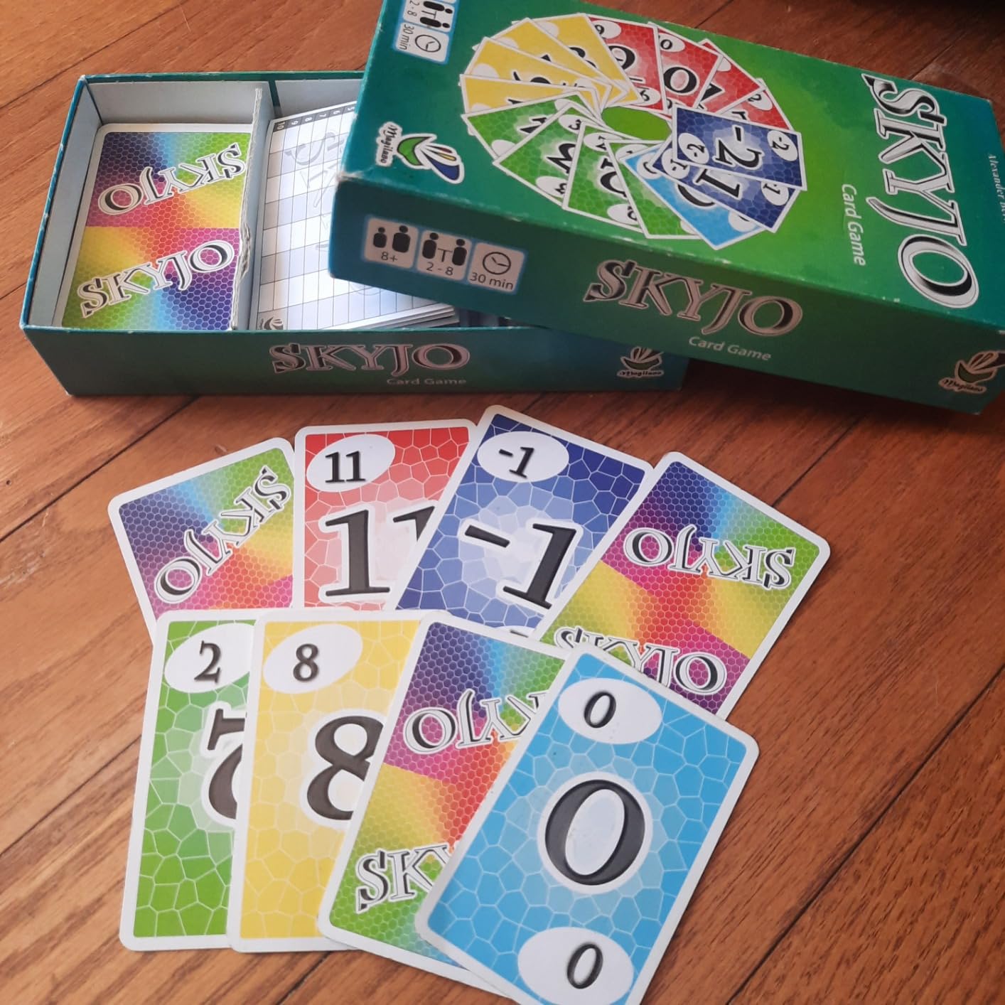 Avis client Jeu de cartes Skyjo 8